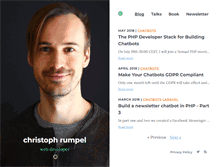 Tablet Screenshot of christoph-rumpel.com